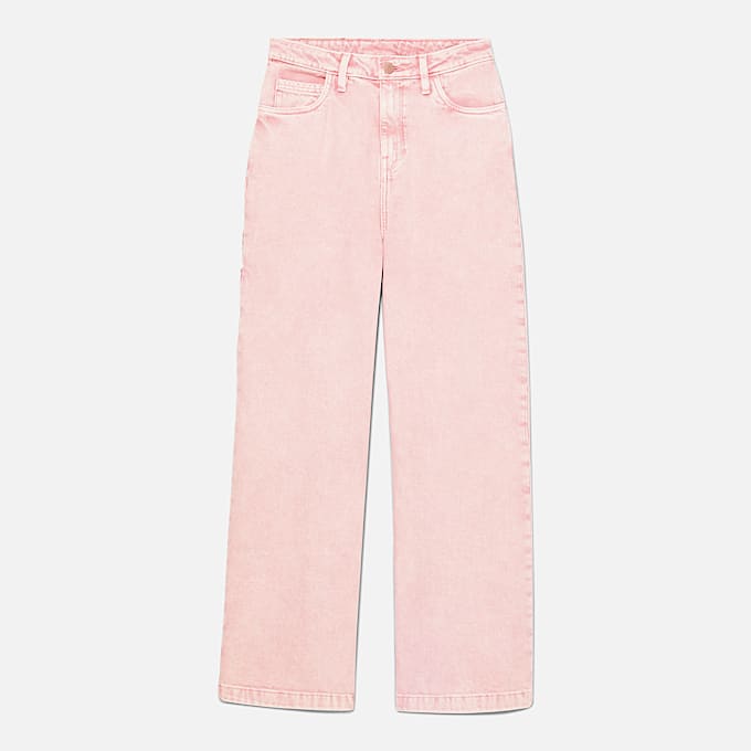 Carpenter Trouser for Women in Light Pink - 1