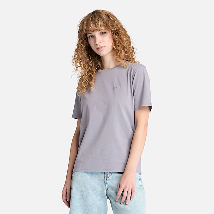 T-shirt Dunstan da Donna in grigio - 1