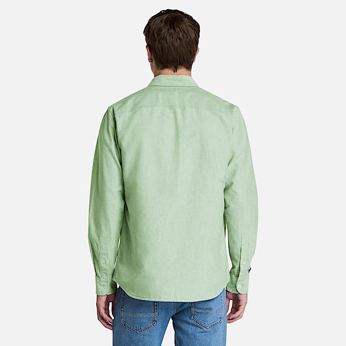 Oxford Shirt for Men in Green
