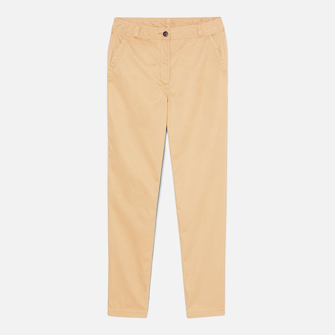 Claremont Chino Trousers for Women in Yellow