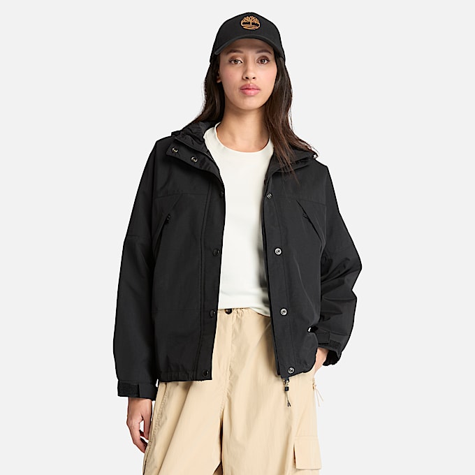Winnick Archive Waterproof Shell Jacket for Women in Black - 1