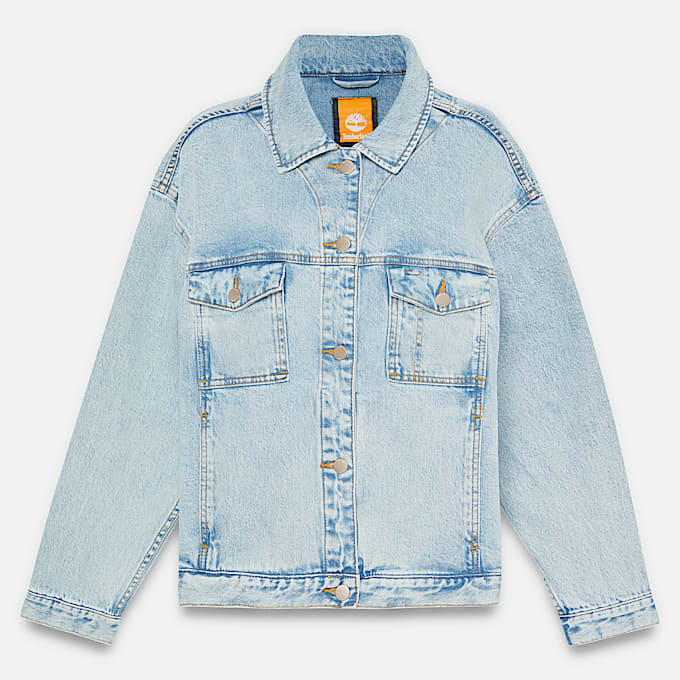 Archive Denim Jacket for Women in Light Blue - 1