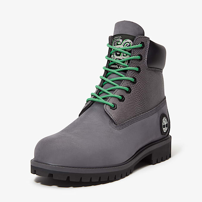 Botas impermeables 6-Inch Year of the Snake Timberland® Heritage para hombre en gris oscuro