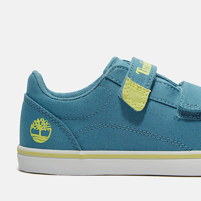 Zapatillas de caña baja con cierre de velcro Stone Jump para niño (de 20 a 30) en azul