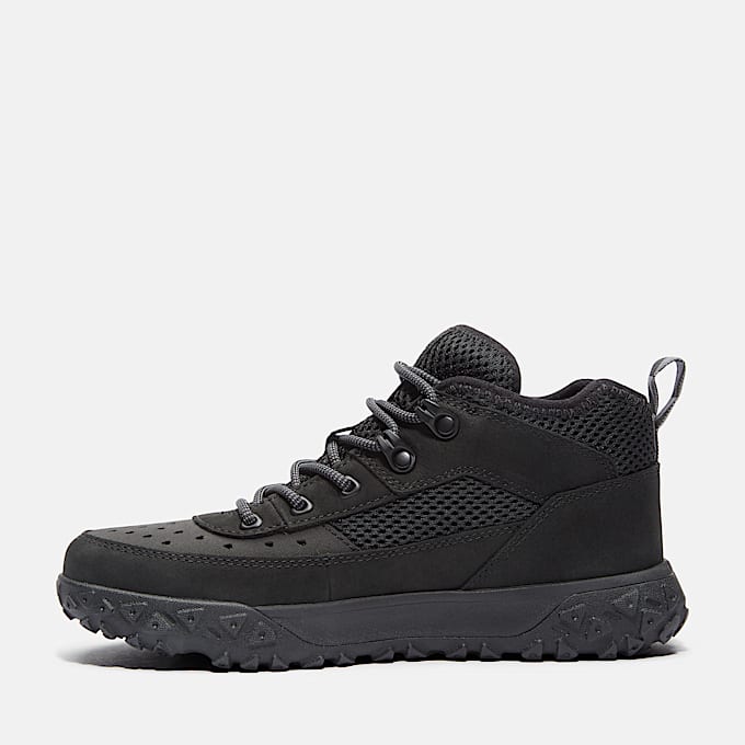 GreenStride™ Motion 6 Mid Trainer for Junior in Black