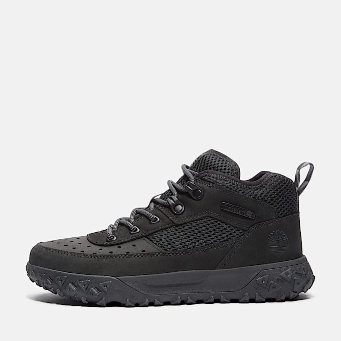 GreenStride™ Motion 6 Mid Trainer for Junior in Black