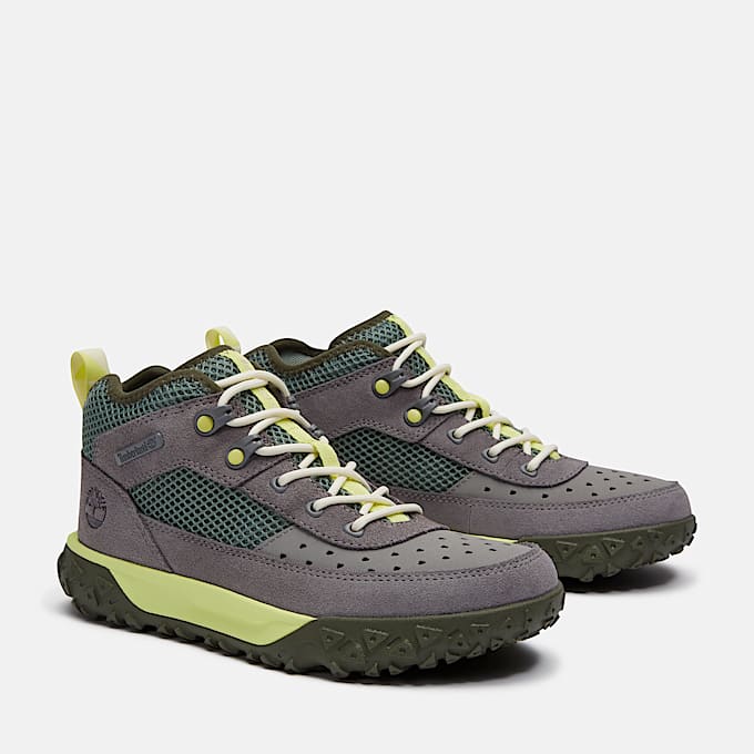 GreenStride™ Motion 6 Lace-Up Low Trainer for Junior in Grey