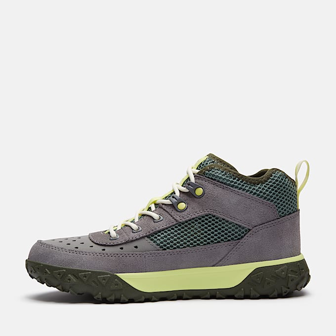 GreenStride™ Motion 6 Lace-Up Low Trainer for Junior in Grey