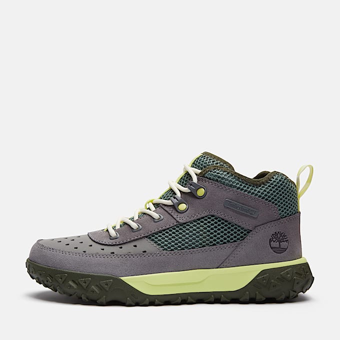 GreenStride™ Motion 6 Lace-Up Low Trainer for Junior in Grey