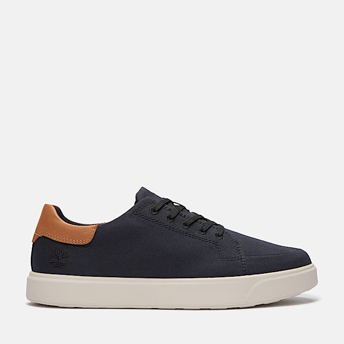 Emerson Street Low Lace-Up Trainer for Men in Black - 1