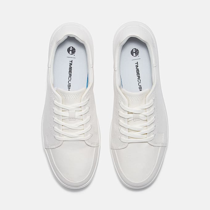 Sneaker Bassa Stringata Emerson Street da Uomo in bianco