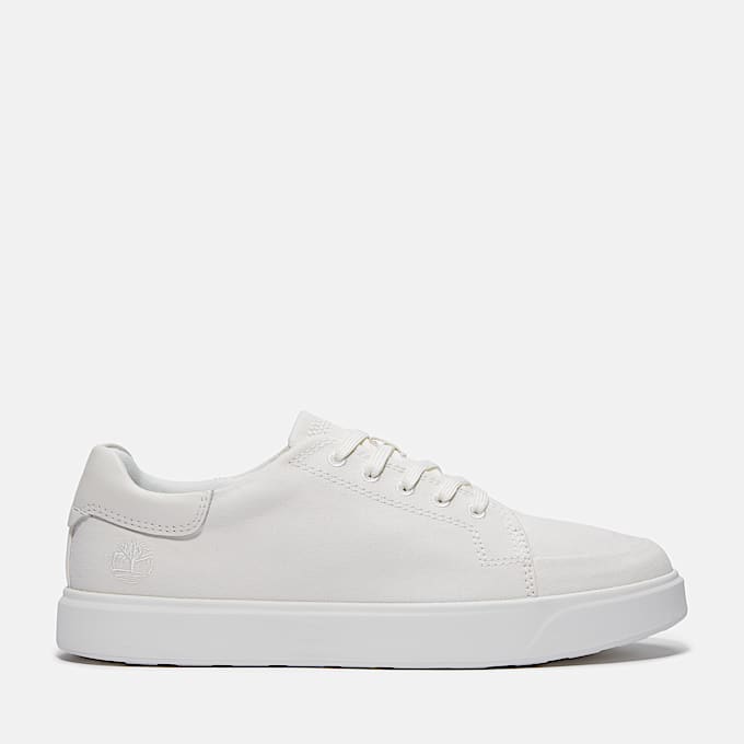 Emerson Street Lage Vetersneaker voor heren in wit - 1