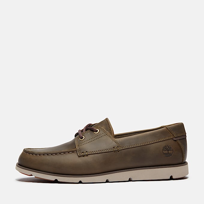 Grafton Bay Lace-Up Shoe for Men in Green