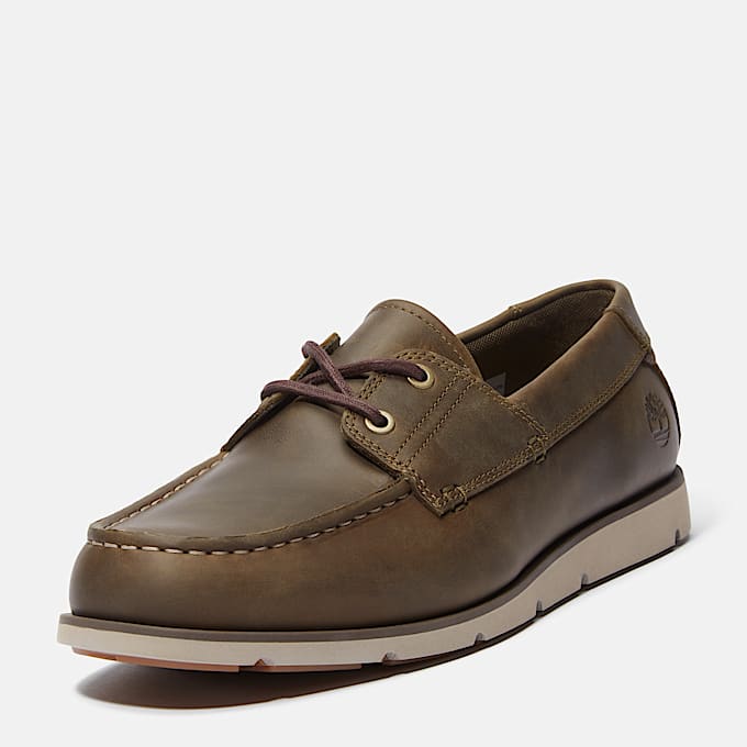 Grafton Bay Lace-Up Shoe for Men in Green
