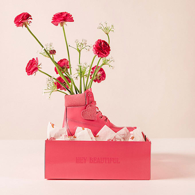 6-inch Boot imperméable Timberland® Premium pour femme en rose