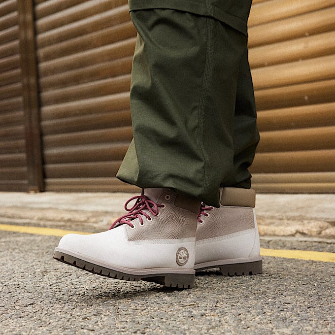 6-inch Boot imperméable Year of the Snake Timberland® Heritage pour homme en blanc