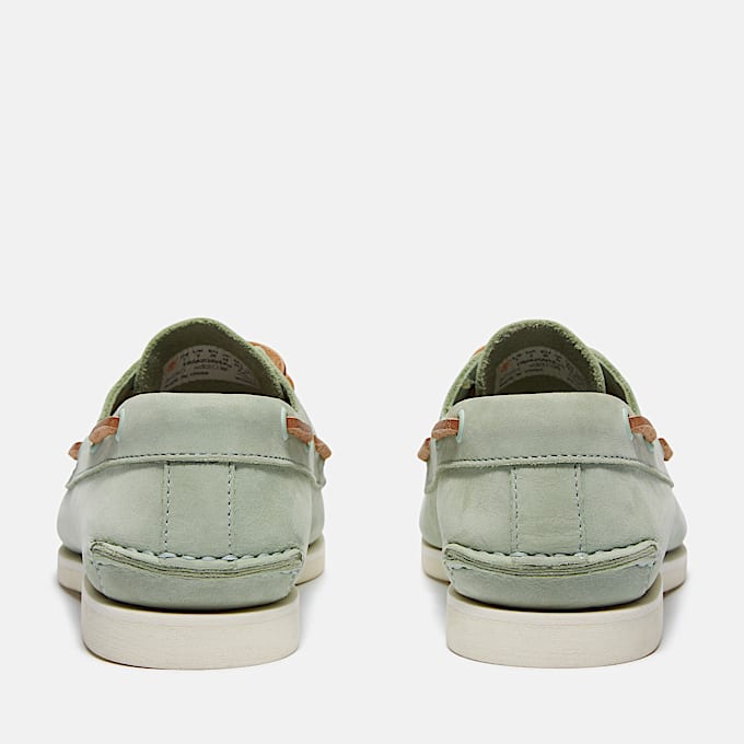 Scarpa da Barca Classic da Donna in verde chiaro