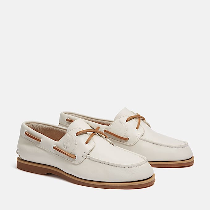 Scarpa da Barca Classic da Donna in bianco