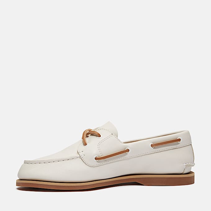 Scarpa da Barca Classic da Donna in bianco