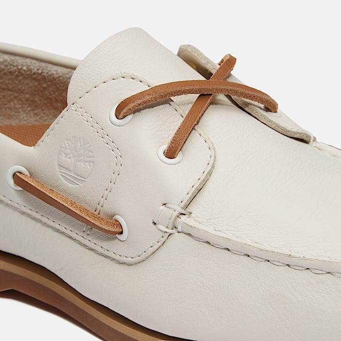 Scarpa da Barca Classic da Donna in bianco