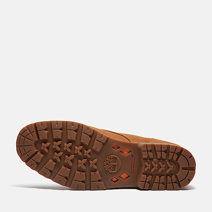 Halbhoher Britton Square Schnürstiefel für Herren in Orange