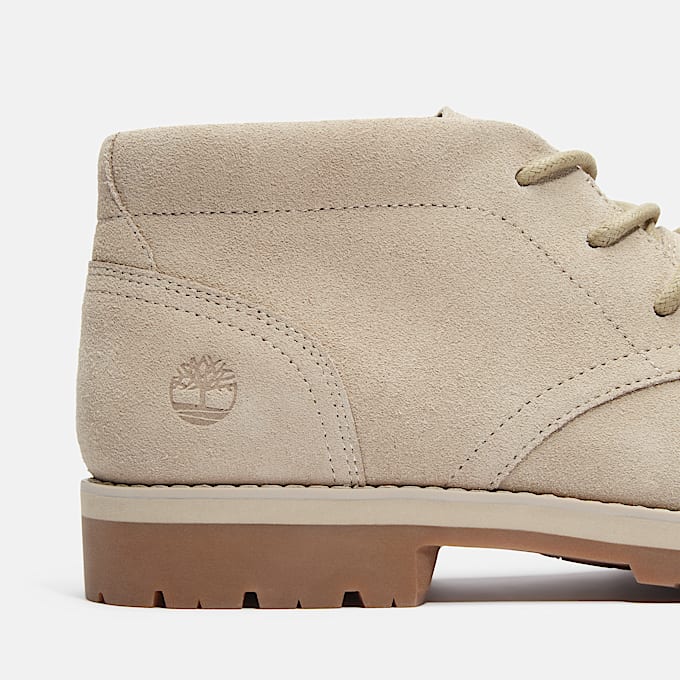 Halbhoher Britton Square Schnürstiefel für Herren in Hellbraun