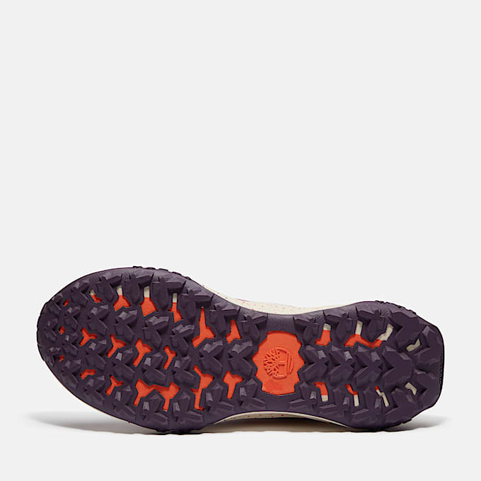 Motion Access Low Lace Up Trainer for Women in Beige/Purple