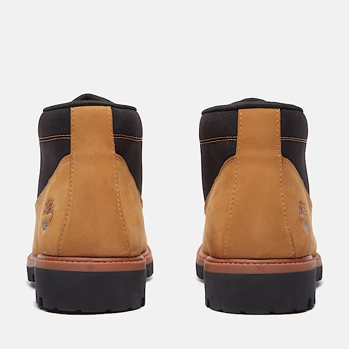 Bota Chukka com Atacadores Mid Timberland® Premium para Homem em amarelo