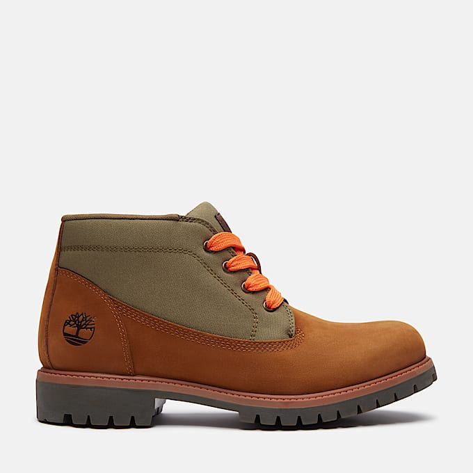 Stivale Chukka Stringato Timberland® Premium Mid da Uomo in marrone - 1