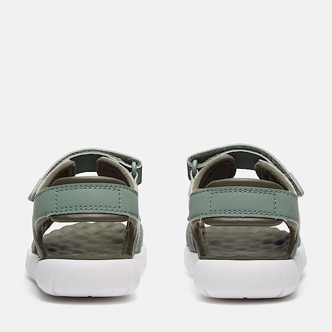 Sandalias de doble tira Perkins Row para niño (de 35,5 a 40) en verde claro