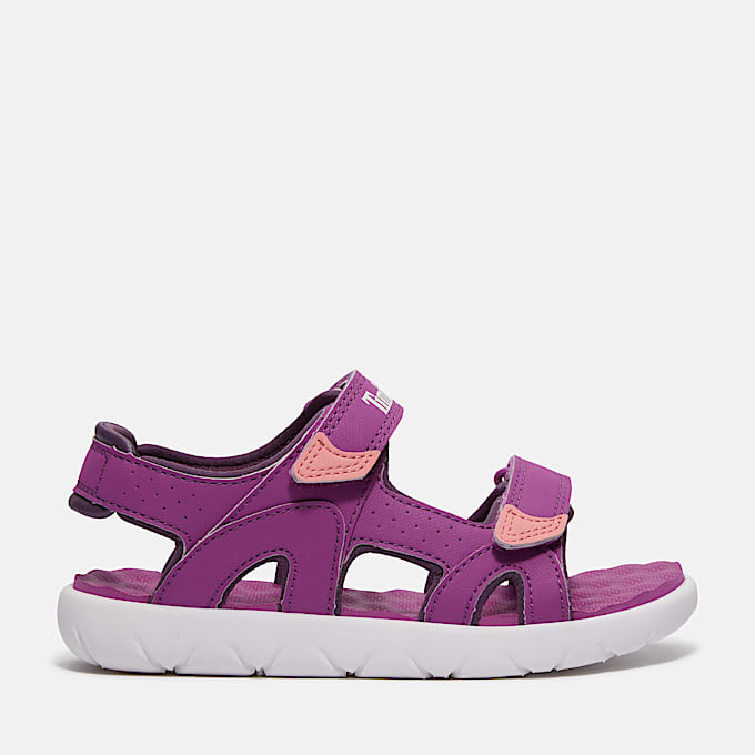Perkins Row 2-Strap Sandal for Junior in Purple - 1