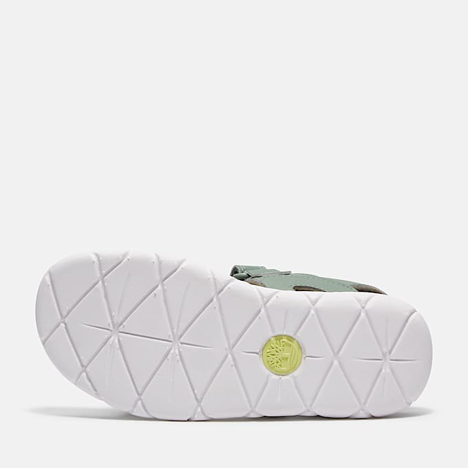 Sandalias de doble tira Perkins Row para niño (de 35,5 a 40) en verde claro