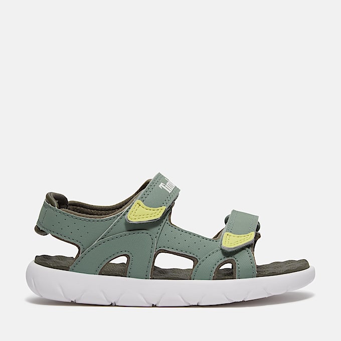 Sandalias de doble tira Perkins Row para niño (de 35,5 a 40) en verde claro - 1