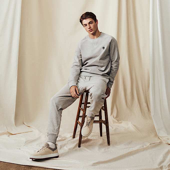 Joggers Loopback Exeter River da Uomo in grigio