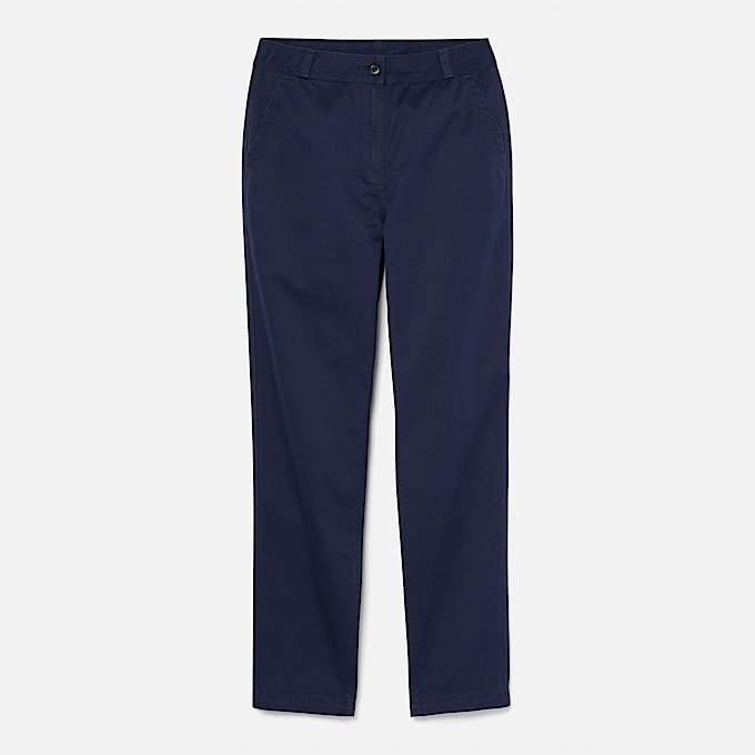 Claremont Chino Trousers for Women in Dark Blue