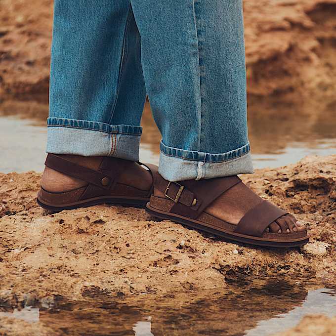 Amalfi Vibes Sandal for Men in Dark Brown