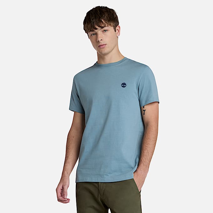 Dunstan River T-Shirt für Herren in Blau - 1