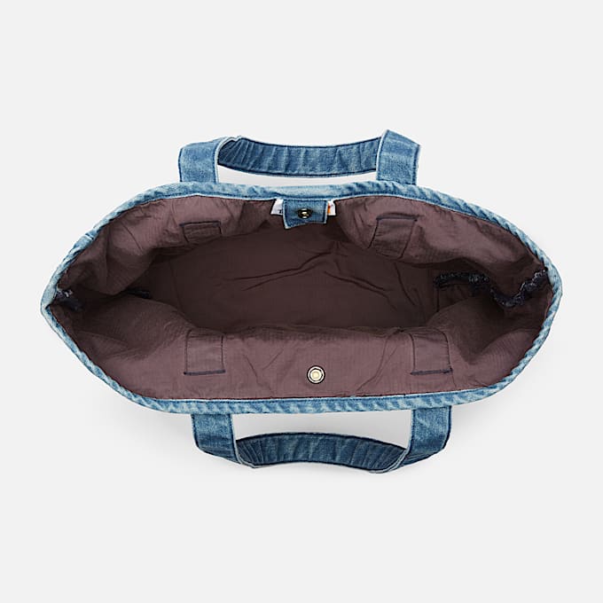 Easy Denim-Tragetasche in Blau