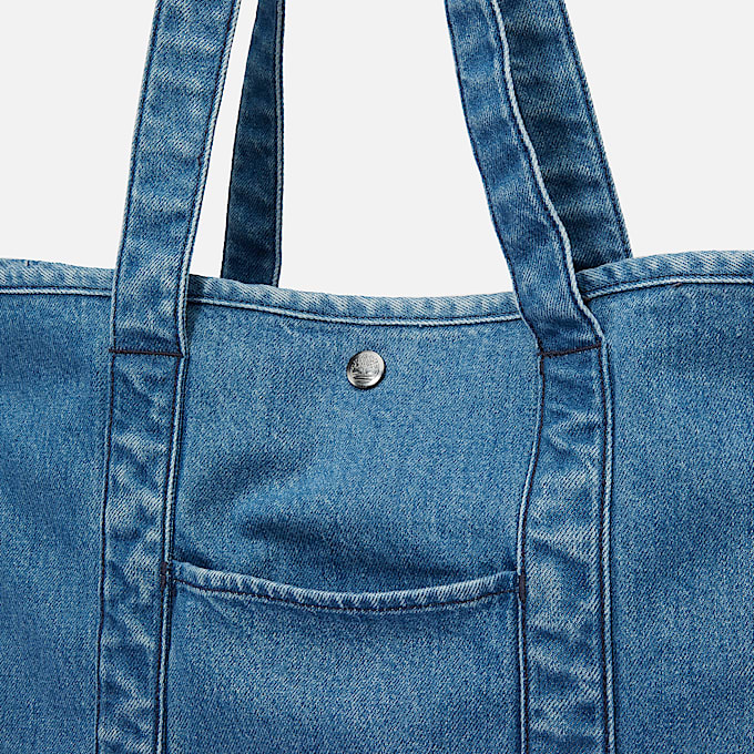 Borsa Tote in Denim Easy in blu