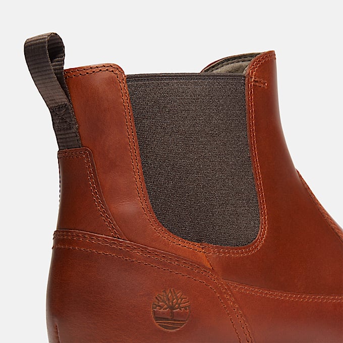 Britton Road Chelsea-Boot für Herren in Braun