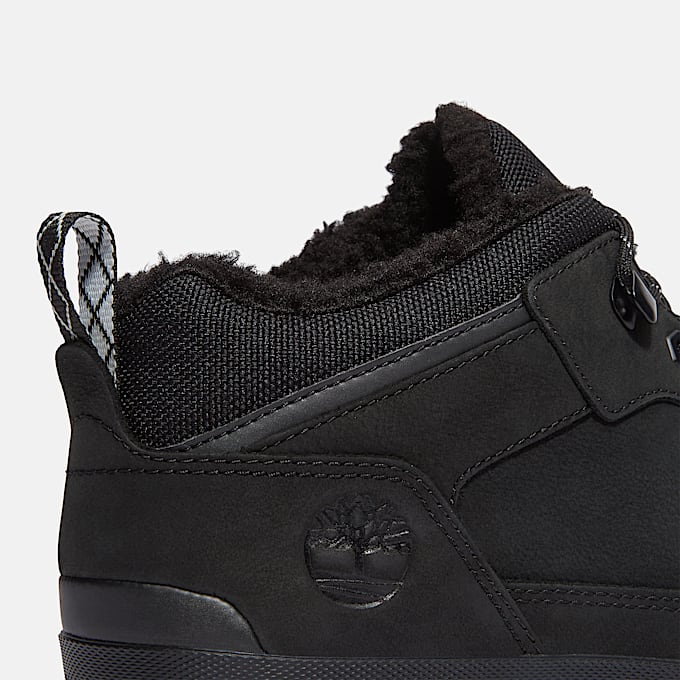 Field Trekker Sneaker mit warmem Futter für Herren in Schwarz