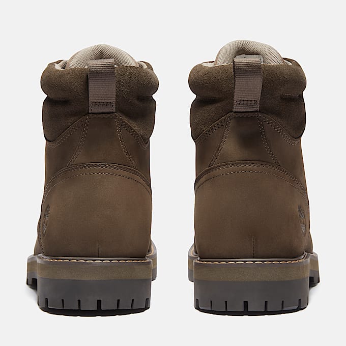 Britton Road Waterproof Boot for Men in Dark Brown