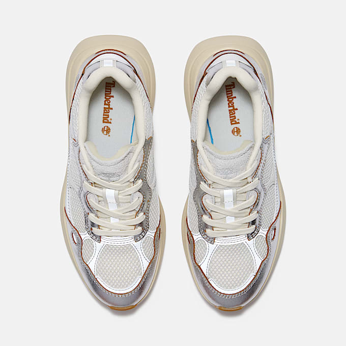 Hazel Lane Sneaker voor dames in Beige/Grijs