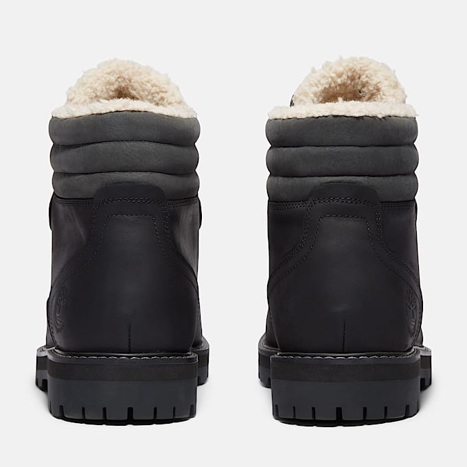 Britton Road Warm-Lined Waterproof Boot for Men in Black