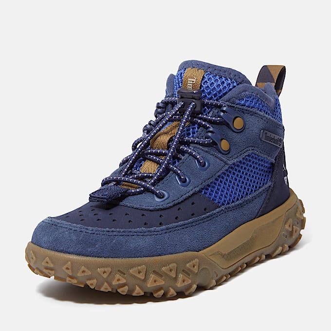 GreenStride™ Motion 6 Bungee-closure Trainer for Toddler in Dark Blue