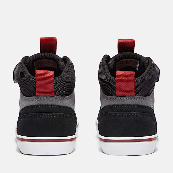 Sneaker con Velcro Stone Jump da Bambino (dal 20 al 30) in grigio scuro