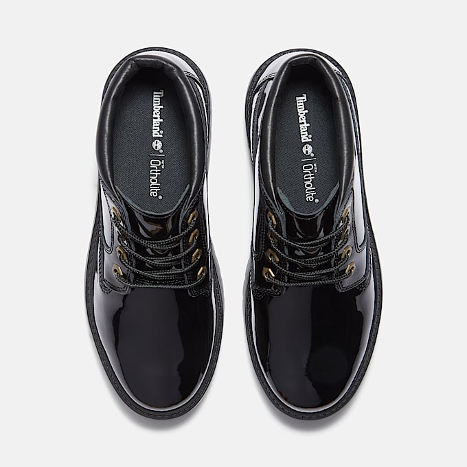 Wasserdichter Stone Street Boot mit Plateausohle für Damen in Schwarz
