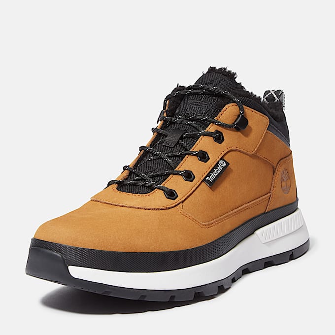 Field Trekker Sneaker mit warmem Futter für Herren in Gelb