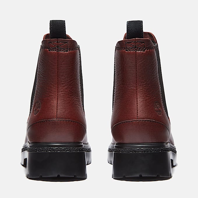 Cambria Valley Chelsea Boot for Women in Dark Red