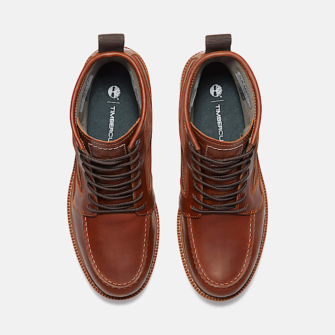 Stivale Impermeabile Britton Mills da Uomo in marrone